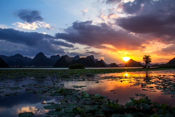 10.傍晚時分,漫步在普者黑的湖邊,晚風吹來陣陣荷花清香令人心曠神怡,忘記一切煩惱憂愁。_副本.jpg 10.傍晚時分,漫步在普者黑的湖邊,晚風吹來陣陣荷花清香令人心曠神怡,忘記一切煩惱憂愁。_副本.jpg